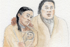 Paul Cuffe’s father, Cuff Slocum, was born free in West Africa. He was enslaved and brought on a slave ship to Newport when he was 11. He gained his freedom when he was 28. Soon thereafter he married Ruth Moses, a Wampanoag woman from Cape Cod and they had 10 children.
