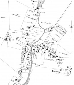 1871 inset map of Head of Westport.