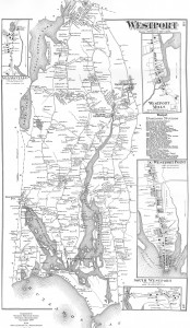 1871 map of Westport, MA (source: Beers 1871)