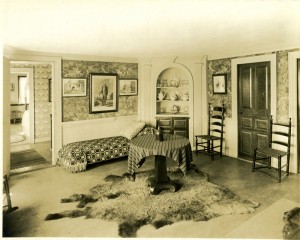 Parlor featuring furniture and antiques collected by Abbott Smith