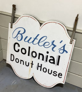 Butlers Donuts sign